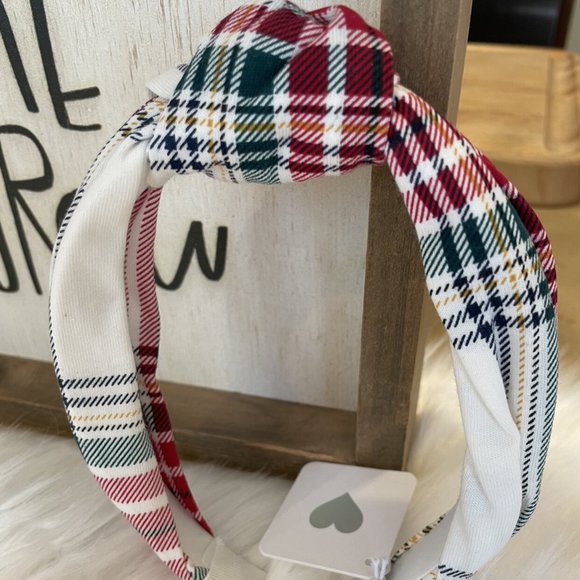 The Children's Place Other - ❣️ The Children's Place Toddler Girls VALENTINES Plaid Headband NWT